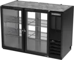 Beverage Air BB48HC-1-G-PT-B Refrigerated Pass-Thru Back Bar Refrigerator
