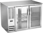 Beverage Air BB48HC-1-G-PT-S Refrigerated Pass-Thru Back Bar Refrigerator