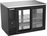 Beverage Air BB48HC-1-GS-PT-B Refrigerated Pass-Thru Back Bar Refrigerator