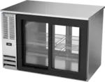 Beverage Air BB48HC-F-GS-PT-S Refrigerated Pass-Thru Back Bar Food Rated