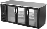 Beverage Air BB72HC-1-FG-PT-B-27 Back Bar Cabinet, Refrigerated, Pass-Thru