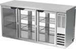 Beverage Air BB72HC-1-G-PT-S-27 Refrigerated Back Bar Pass-Thru Storage Cabinet
