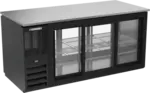 Beverage Air BB72HC-1-GS-PT-B Refrigerated Back Bar Pass-Thru Storage Cabinet