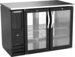 Beverage Air BBN48HC-FG-PT-B Refrigerated Pass-Thru Back Bar Open Food Rated