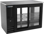Beverage Air BBN48HC-GS-PT-B Refrigerated Pass-Thru Back Bar Refrigerator