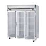 Beverage Air HFS3-5G 78'' 3 Section Glass Door Reach-In Freezer