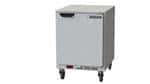 Beverage Air UCF24AHC 24'' 1 Section Undercounter Freezer with 1 Right Hinged Solid Door and Front Breathing Compressor