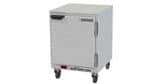 Beverage Air UCF24HC 24'' 1 Section Undercounter Freezer with 1 Right Hinged Solid Door and Front Breathing Compressor