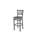 BFM 2090BRCR-SB Troy Barstool  slat back