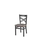 BFM 2130CFHR-SB Akrin Chair  cross back