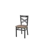 BFM 2130CKPR-SB Akrin Chair  cross back