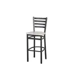 BFM 2160BAWR-SB Lima Barstool  ladder back