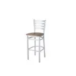 BFM 2160BKPR-SM Lima Barstool  ladder back