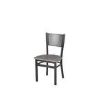 BFM 2161CCSR-SB Polk Chair  perforated back