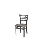 BFM 2163CFHR-SB Marietta Chair  window pane back