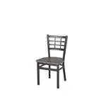 BFM 2163CRCR-SB Marietta Chair  window pane back