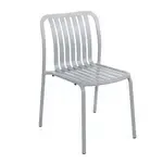 BFM PHKWSC-SG Key West Stacking Side Chair  vertical slat design