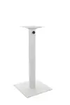 BFM PHTB24SQWHTU Margate Table Base,  bar height,  24" square base
