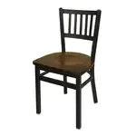BFM Seating 2090C-SB ASH Troy Side Chair