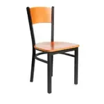 BFM Seating 2150C-SB W Dale Side Chair