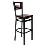 BFM Seating 2151B-SB W Espy Barstool