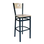 BFM Seating 2152B-SB W Darby Barstool