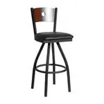 BFM Seating 2152S-SB GR2 Darby Swivel Barstool