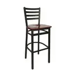 BFM Seating 2160B-SB ASH Lima Barstool