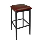 BFM Seating 2510B-SB GR2 Trent Bistro Barstool