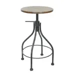 BFM Seating JS200SASH-CL Lincoln Barstool