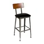 BFM Seating JS22BGR4-AACL Lincoln Barstool