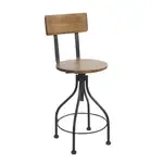 BFM Seating JS22SASH-AASB Lincoln Barstool