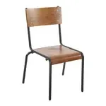 BFM Seating JS55CASH-AASB Nash Stacking Side Chair