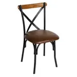 BFM Seating JS88CGR4-NTRU Henry Side Chair