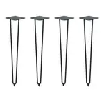 BFM Seating NV4L-SBC NV Table Leg Set