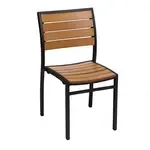 BFM Seating PH102CTKBL Largo Stacking Side Chair