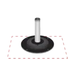 BFM Seating UB12DP Umbrella Base