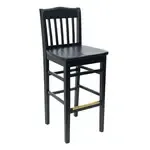 BFM Seating ZWB303BL COM Columbia Barstool