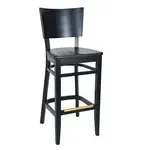 BFM Seating ZWB304BL COM Aston Barstool