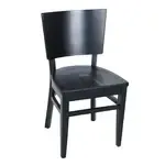 BFM Seating ZWC304BL-BL Aston Side Chair