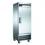 Bison Refrigeration XRR-21 29.00'' Bottom Mounted 1 Section Door Reach-In Refrigerator