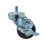 BK Resources 3SBR-4ST-GR-TLB Rubber Wheel