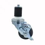 BK Resources 3SBR-RA-GR-TLB Rubber Wheel