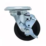 BK Resources 4SBR-1PT-LDP-TLB Polyolefin Wheel