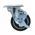 BK Resources 4SBR-1PT-PLY-TLB Polyurethane Wheel