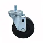 BK Resources 4SBR-4ST-HR Hard Rubber Wheel