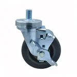 BK Resources 4SBR-5ST-GR-TLB Rubber Wheel