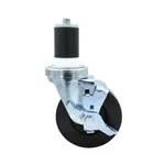 BK Resources 4SBR-RA-HR-TLB Hard Rubber Wheel