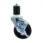 BK Resources 4SBR-RA-LDP-TLB Polyolefin Wheel