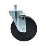 BK Resources 5SBR-4ST-HR Hard Rubber Wheel